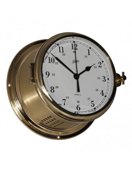 Royal 180 - Quartz Klok - Arabisch - Mat Messing - Schatz 1881 - Scheepsinstrumenten - 481 CA - € 335,00