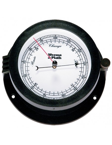Bluewater - Barometer Spatwaterbestendig - Styreen - 140 mm - Weems & Plath - Scheepsinstrumenten - BAC3122 - € 99,95