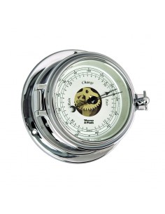 Endurance II 105 - Barometer - Open - Verchroomd - 121 mm - Weems & Plath - Scheepsinstrumenten - BAC3181 - € 204,95