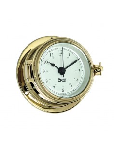 Endurance II 105 - Quartz Klok - Arabisch - Messing - 121 mm - Weems & Plath - Scheepsinstrumenten - BAC3182 - € 179,95