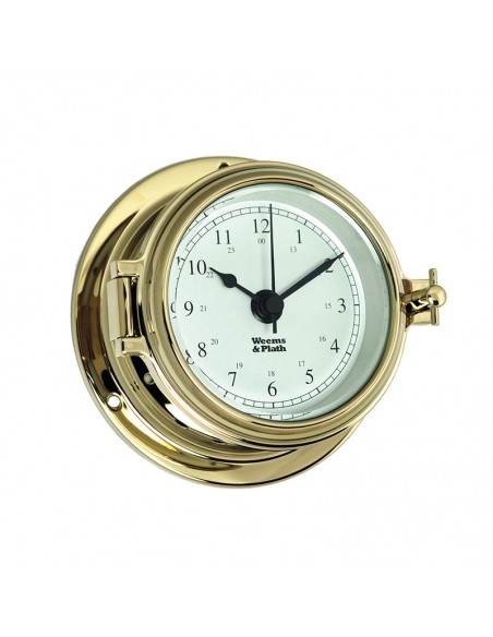 Endurance II 105 - Quartz Klok - Arabisch - Messing - 121 mm - Weems & Plath - Scheepsinstrumenten - BAC3182 - € 179,95