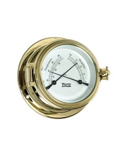 Endurance II 105 - Thermometer / Hygrometer - Messing - 121 mm - Weems & Plath - Scheepsinstrumenten - BAC3184 - € 189,95