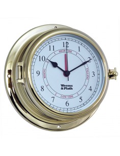 Endurance II 135 - Quartz Klok - Getijden - Arabisch - Messing - 178 mm - Weems & Plath - Scheepsinstrumenten - BAC3193 - € 2...