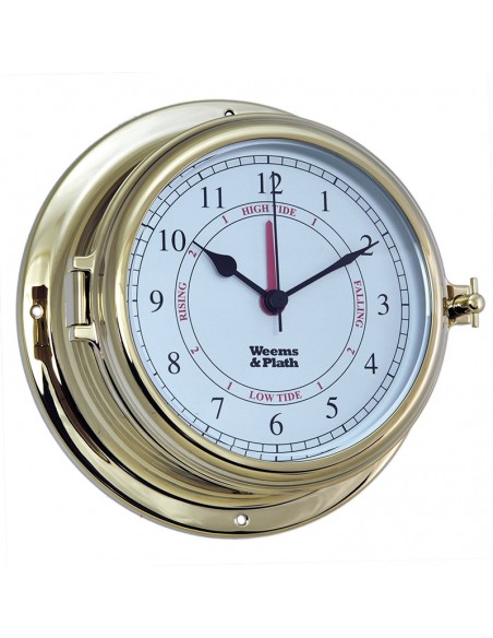 Endurance II 135 - Quartz Klok - Getijden - Arabisch - Messing - 178 mm - Weems & Plath - Scheepsinstrumenten - BAC3193 - € 2...