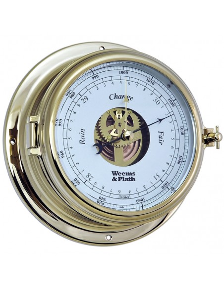 Endurance II 135 - Barometer - Open - Messing - 178 mm - Weems & Plath - Scheepsinstrumenten - BAC3194 - € 299,95