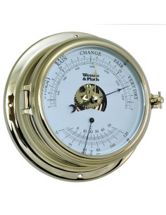 Endurance II 135 - Barometer / Thermometer - Messing - 178 mm - Weems & Plath - Scheepsinstrumenten - BAC3194A - € 289,95