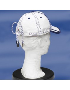 Zeildoek Cap Met Verstelbaar Koord En Klem - Baseballcap - Navy - Trend Marine - Zeildoek Tassen - TM2001.1 - € 19,45 2