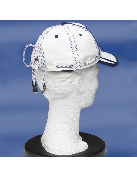 Zeildoek Cap Met Verstelbaar Koord En Klem - Baseballcap - Navy - Trend Marine - Zeildoek Tassen - TM2001.1 - € 19,45