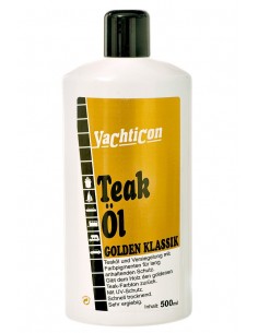 Teak Olie - Klassiek - Goud - 500 ml - Yachticon - Onderhoud - 02.0737.00 - € 21,50