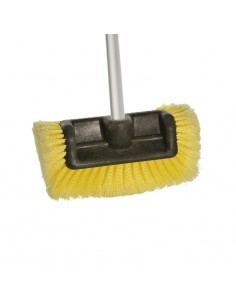 Aluminium Wasborstel - Met Rondom Op 4 Plaatsen Borstelharen - The Captain's Collection - Onderhoud - 32.5029.00 - € 32,50 2