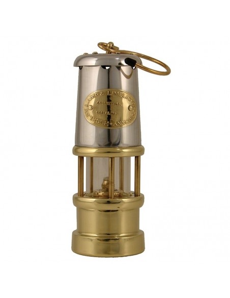 Welsh Miner Olielamp - Messing / Nikkel - Klein - Delite - Lampen - 1896MN - € 151,00