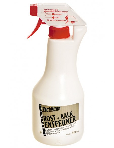 Roest En Kalkverwijderaar - Verwijdert Roest En Kalk - 500 ml - Yachticon - Onderhoud - 02.1698.00 - € 16,50