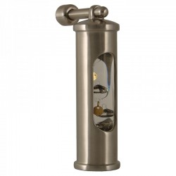 Galileiglas Met Ophanghaak - Geborsteld RVS - Delite - Scheepsinstrumenten - 550705 - € 115,00