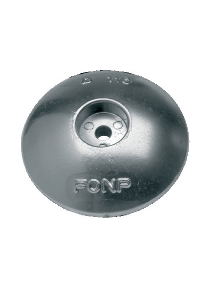 Anode zink roer/zwaard/trim tab Ø110 x 25 mm gat Ø 10 mm - On-Deck - On-Deck - ODA53051 - € 30,75
