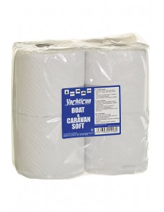 Boot En Caravan - Soft Toilet Papier - Snel Afbreekbaar - 4 Rollen - Yachticon - Onderhoud - 06.1458.00 - € 7,60