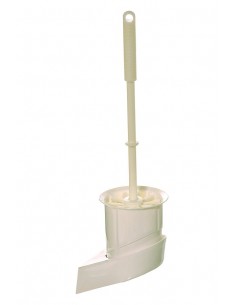 Toilet Borstel - Inclusief Wandhouder - Wit - Yachticon - Onderhoud - 06.1788.3739 - € 14,60