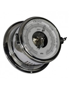 Royal 180 - Barometer - Verchroomd - Schatz 1881 - Scheepsinstrumenten - 483 B - € 376,00