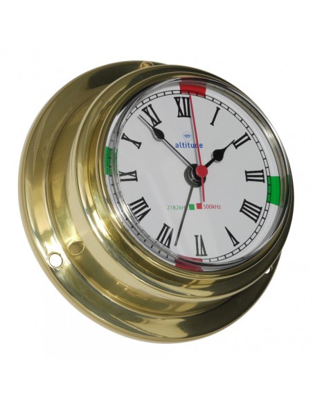 Quartz Klok - 95 mm - Radiostilte & Alarm - Altitude - Scheepsinstrumenten - 842 CAZ - € 81,00
