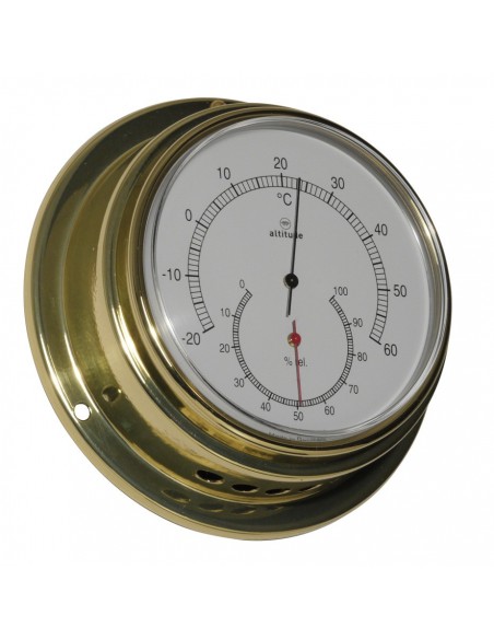 Thermometer / Hygrometer - 125 mm - Altitude - Scheepsinstrumenten - 852 TH - € 81,00
