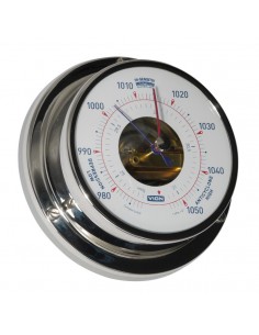 Barometer - Glanzend RVS - 97 mm - VION - Scheepsinstrumenten - A080 B - € 105,00