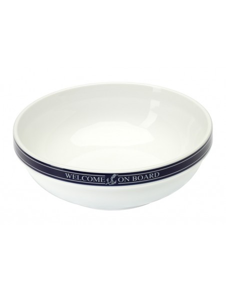 Schaal - Rond - 21 cm - Welcome On Board - Scheepsserviesgoed - 10019814 - € 17,50