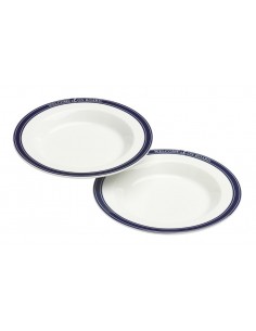 Diep Bord - 23 cm - Welcome On Board - Scheepsserviesgoed - 10019816 - € 14,80